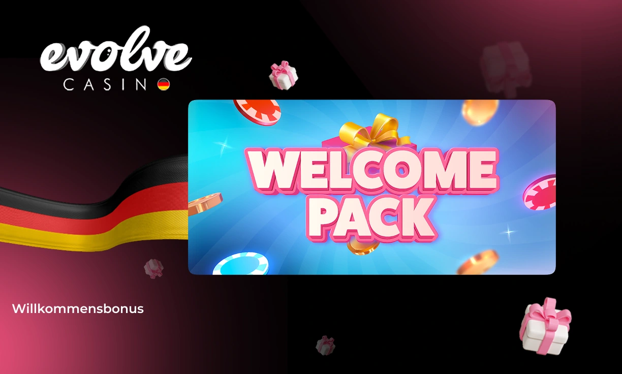 Übersicht über den Evolve Casino Willkommensbonus in Deutschland