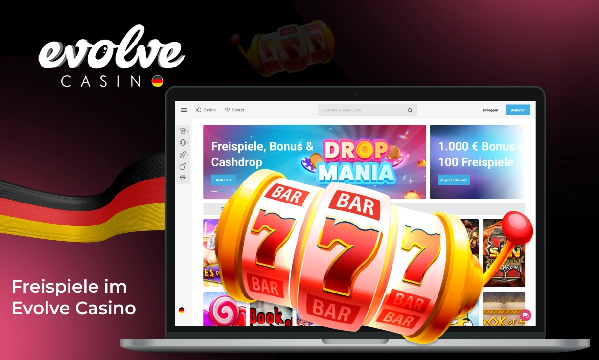 Freispiele bei Evolve Casino