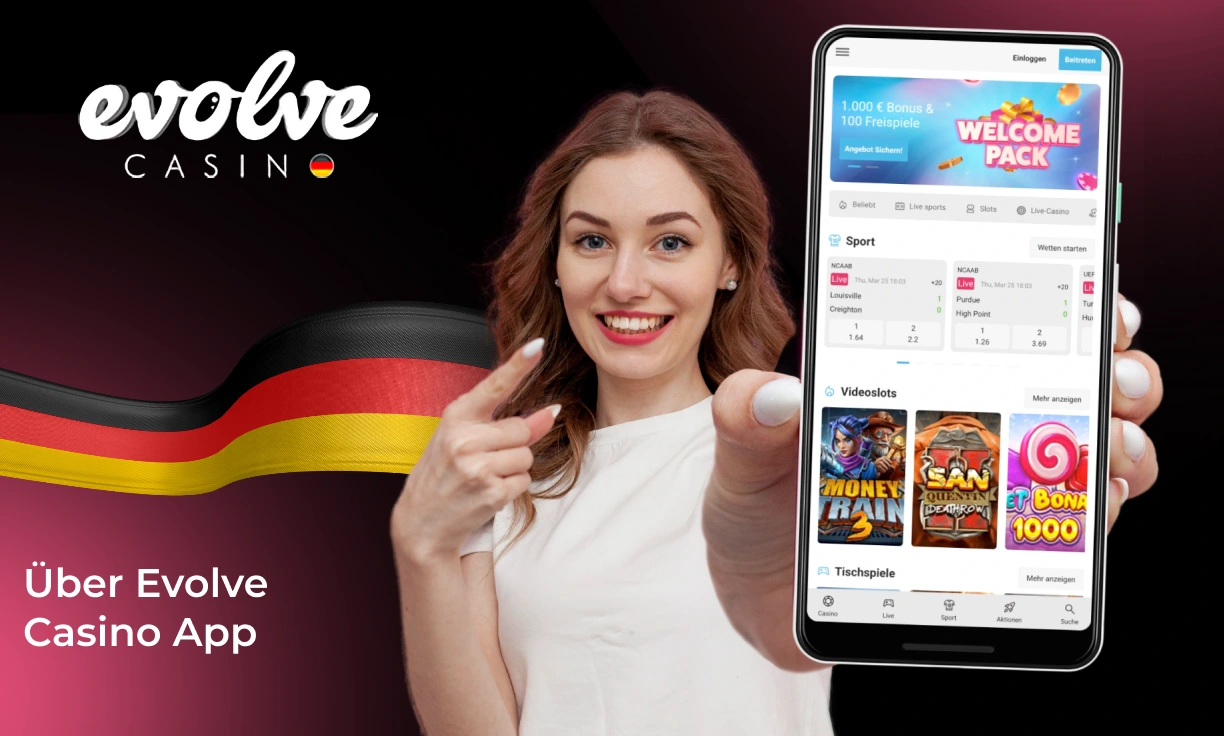More information about the Evolve Casino app