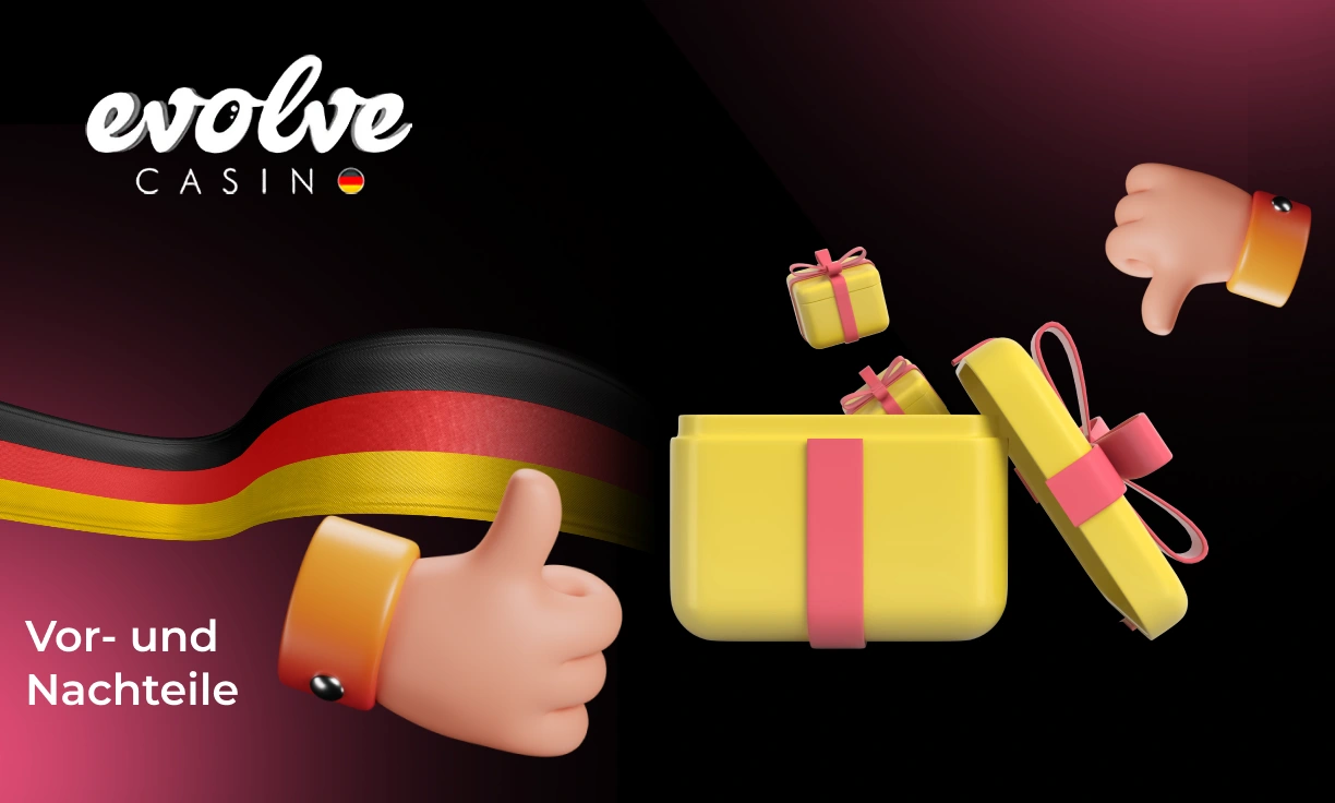 Alle Vor- und Nachteile eines Bonus ohne Einzahlung bei Evolve Casino