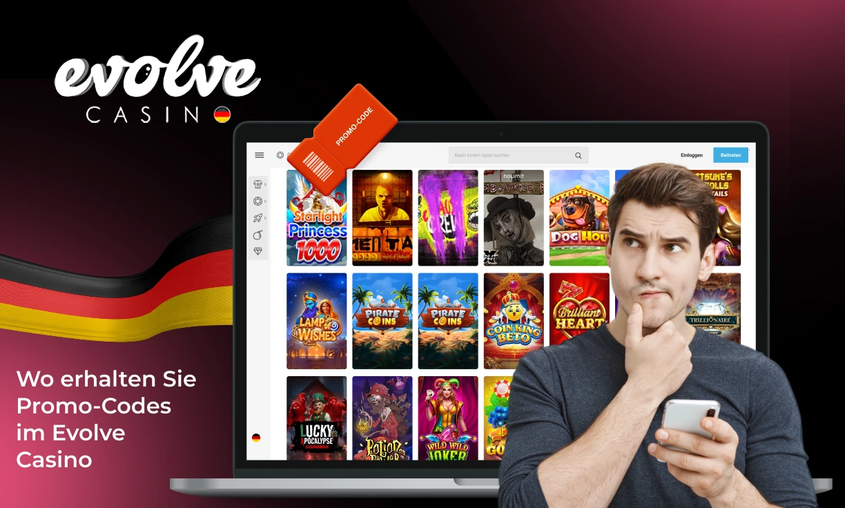 Wo bekommt man Evolve Casino Promo-Code in Deutschland