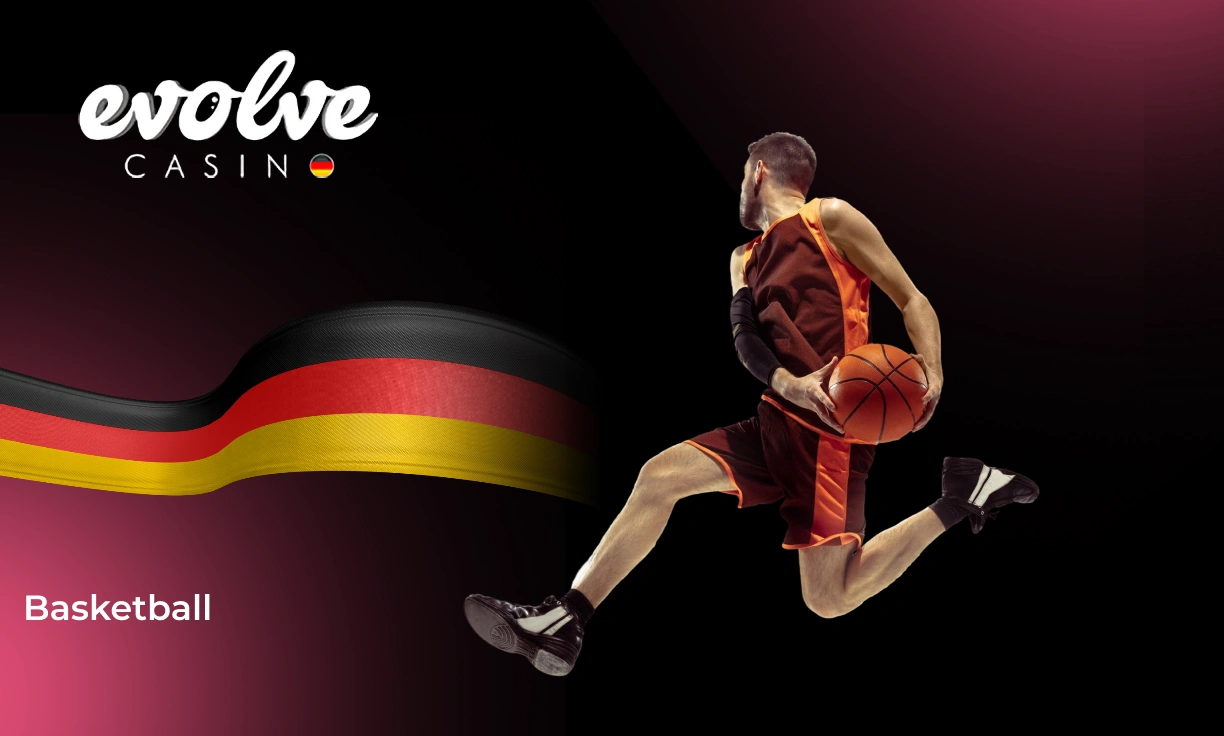 Evolve Casino bietet deutschen Nutzern ein umfangreiches Angebot an Basketballwetten